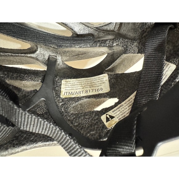 Bell Dart Adult Bicycle Helmet Grey White Adjustable 53-60cm M383 817169 - Picture 6 of 10